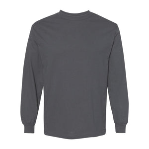 American Apparel - Heavyweight Cotton Long Sleeve Tee - 1304 - Charcoal