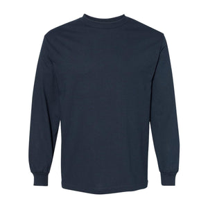 American Apparel - Heavyweight Cotton Long Sleeve Tee - 1304 - True Navy