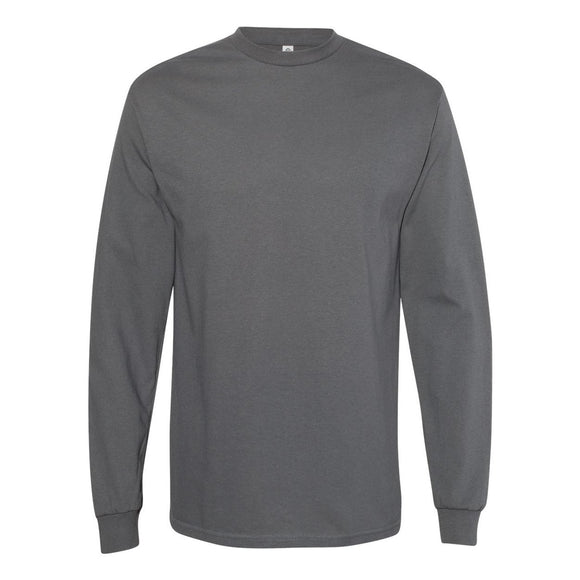 1904 ALSTYLE Heavyweight Long Sleeve T-Shirt Charcoal