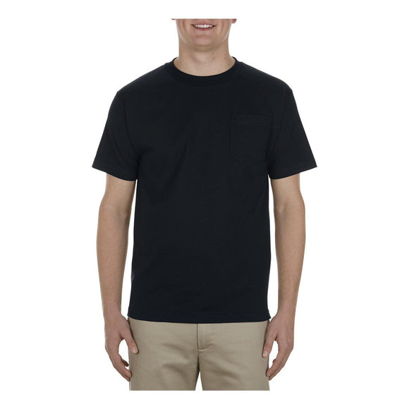 ALSTYLE - Heavyweight Pocket T-Shirt - 1905 - Black