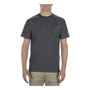 ALSTYLE - Heavyweight Pocket T-Shirt - 1905 - Charcoal Heather