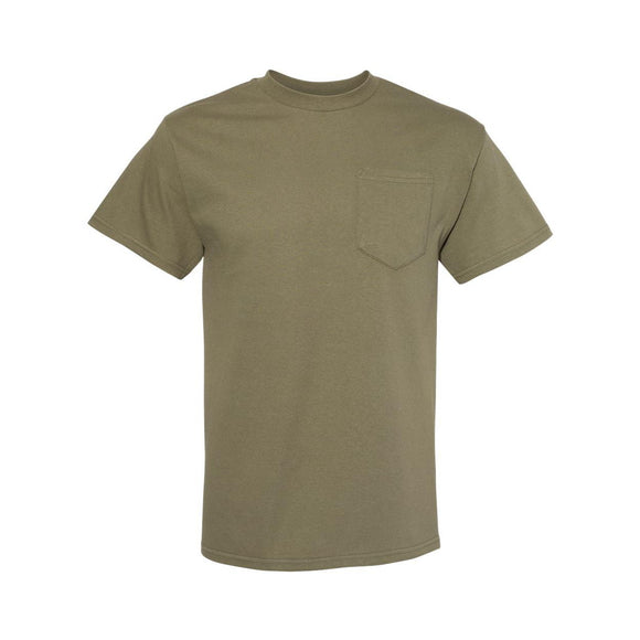 ALSTYLE - Heavyweight Pocket T-Shirt - 1905 - Military Green