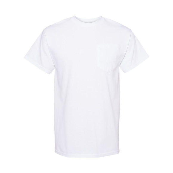 ALSTYLE - Heavyweight Pocket T-Shirt - 1905 - White