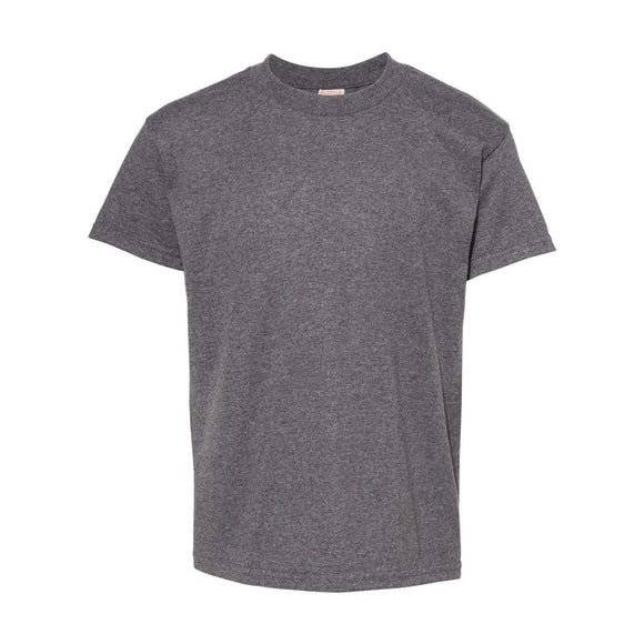 ALSTYLE - Youth Heavyweight T-Shirt - 3981 - Charcoal Heather