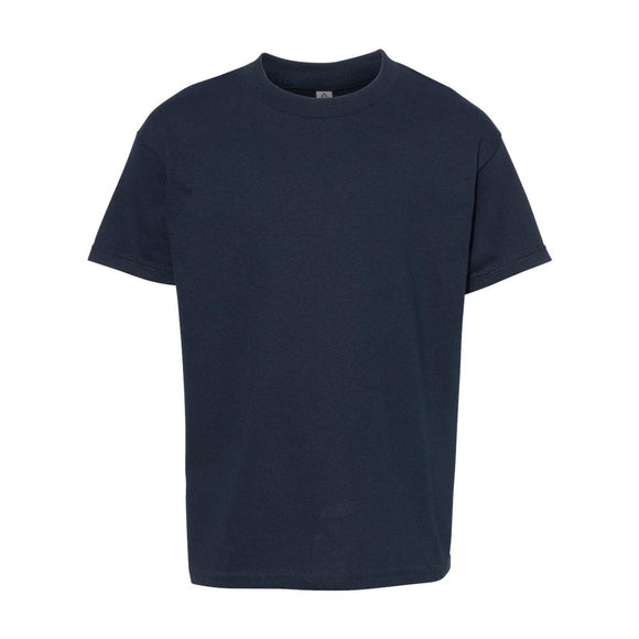 ALSTYLE - Youth Heavyweight T-Shirt - 3981 - Navy