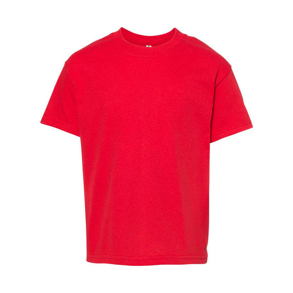 ALSTYLE - Youth Heavyweight T-Shirt - 3981 - Red