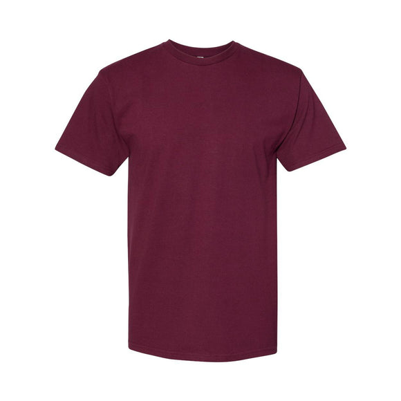 American Apparel - Midweight Cotton Tee - 1701 - Burgundy