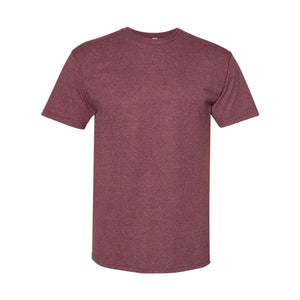 American Apparel - Midweight Cotton Tee - 1701 - Heather Burgundy