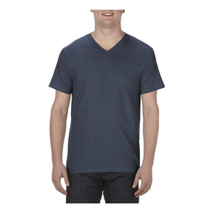 ALSTYLE - Ultimate V-Neck T-Shirt - 5300 - Navy Heather