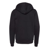 BELLA + CANVAS - Youth Sponge Fleece Full-Zip Hoodie Sweatshirt - 3739Y - Black