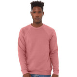 BELLA + CANVAS - Sponge Fleece Raglan Crewneck Sweatshirt - 3901 - Mauve