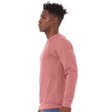 BELLA + CANVAS - Sponge Fleece Raglan Crewneck Sweatshirt - 3901 - Mauve