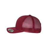 YP Classics - Retro Trucker Cap - 6606 - Cranberry
