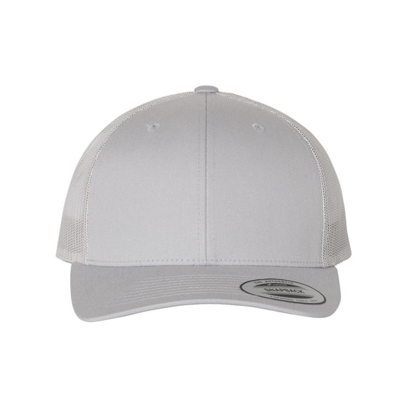 YP Classics - Retro Trucker Cap - 6606 - Silver