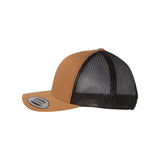 YP Classics - Retro Trucker Cap - 6606 - Caramel/ Black