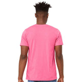 BELLA + CANVAS - CVC Jersey Tee - 3001CVC - Heather Charity Pink