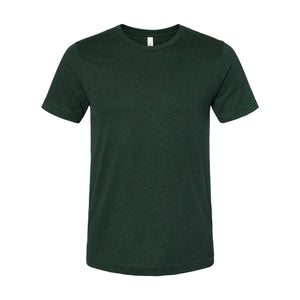 BELLA + CANVAS - CVC Jersey Tee - 3001CVC - Heather Emerald