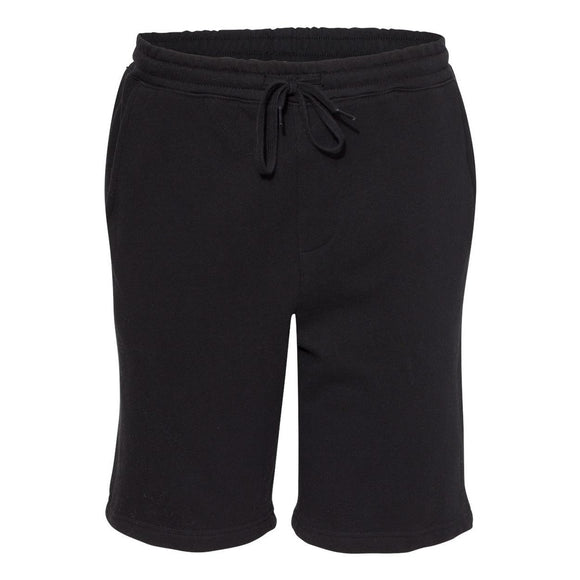 Independent Trading Co. - Midweight Fleece Shorts - IND20SRT - Black