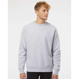 Independent Trading Co. - Legend - Premium Heavyweight Cross-Grain Crewneck Sweatshirt - IND5000C - Grey Heather