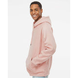 Independent Trading Co. - Legend - Premium Heavyweight Cross-Grain Hooded Sweatshirt - IND5000P - Dusty Pink