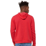 BELLA + CANVAS - Sponge Fleece Hoodie - 3719 - Heather Red