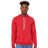 BELLA + CANVAS - Unisex Sponge Fleece Hoodie Sweatshirt - 3719 - Heather Red