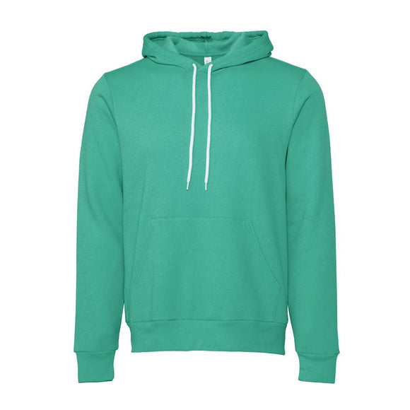 BELLA + CANVAS - Unisex Sponge Fleece Hoodie Sweatshirt - 3719 - Teal