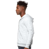 BELLA + CANVAS - Unisex Sponge Fleece Full-Zip Hoodie Sweatshirt - 3739 - Ash
