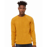 BELLA + CANVAS - Unisex Sponge Fleece Raglan Crewneck Sweatshirt - 3901 - Heather Mustard