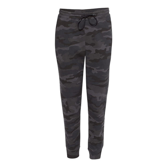 Independent Trading Co. - Midweight Fleece Pants - IND20PNT - Black Camo