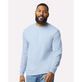 Gildan - Unisex Heavy Cotton™ Long Sleeve T-Shirt - 5400 - Light Blue