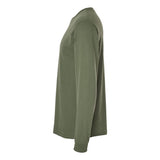 Gildan - Heavy Cotton™ Long Sleeve T-Shirt - 5400 - Military Green