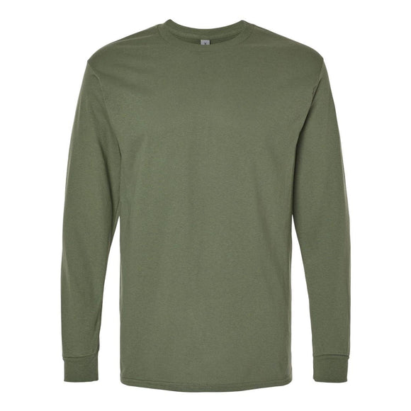 Gildan - Heavy Cotton™ Long Sleeve T-Shirt - 5400 - Military Green