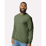 Gildan - Unisex Heavy Cotton™ Long Sleeve T-Shirt - 5400 - Military Green