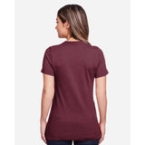 Gildan - Women's Softstyle® CVC T-Shirt - 64001LCVC - Maroon Mist