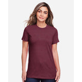 Gildan - Women's Softstyle® CVC T-Shirt - 64001LCVC - Maroon Mist