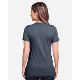 Gildan - Women's Softstyle® CVC T-Shirt - 64001LCVC - Steel Blue
