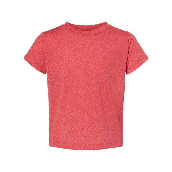 BELLA + CANVAS - Toddler Triblend Tee - 3413T - Red Triblend