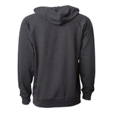 Independent Trading Co. - Icon Lightweight Loopback Terry Hooded Sweatshirt - SS1000 - Charcoal Heather