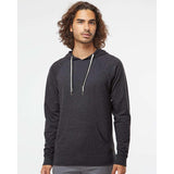 Independent Trading Co. - Icon Lightweight Loopback Terry Hooded Sweatshirt - SS1000 - Charcoal Heather