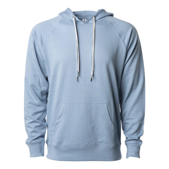 Independent Trading Co. - Icon Lightweight Loopback Terry Hooded Sweatshirt - SS1000 - Misty Blue