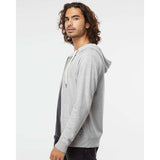 Independent Trading Co. - Icon Lightweight Loopback Terry Full-Zip Hooded Sweatshirt - SS1000Z - Athletic Heather