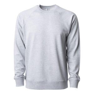 Independent Trading Co. - Icon Lightweight Loopback Terry Crewneck Sweatshirt - SS1000C - Athletic Heather