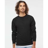 Independent Trading Co. - Icon Lightweight Loopback Terry Crewneck Sweatshirt - SS1000C - Black