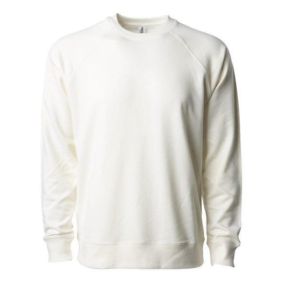 Independent Trading Co. - Icon Lightweight Loopback Terry Crewneck Sweatshirt - SS1000C - Bone