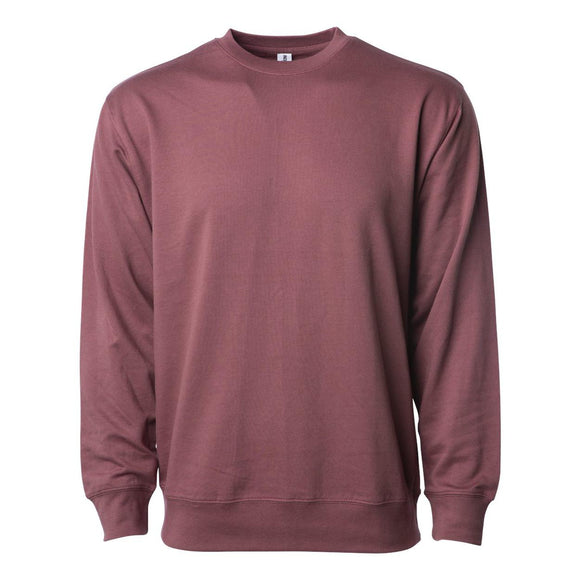 Independent Trading Co. - Icon Lightweight Loopback Terry Crewneck Sweatshirt - SS1000C - Port