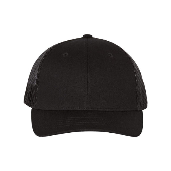 Richardson - Youth Trucker Snapback Cap - 112Y - Black