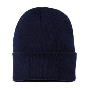 Sportsman - 12" Fleece Lined Cuffed Beanie - SP12FL - Navy