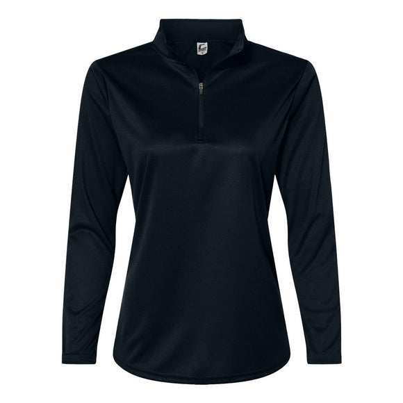 C2 Sport - Women's Quarter-Zip Pullover - 5602 - Black