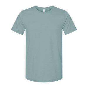 BELLA + CANVAS - CVC Jersey Tee - 3001CVC - Heather Blue Lagoon